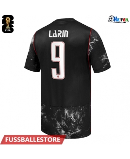 Günstige Kanada Cyle Larin #9 Auswärtstrikot WM 2026 Kurzarm
